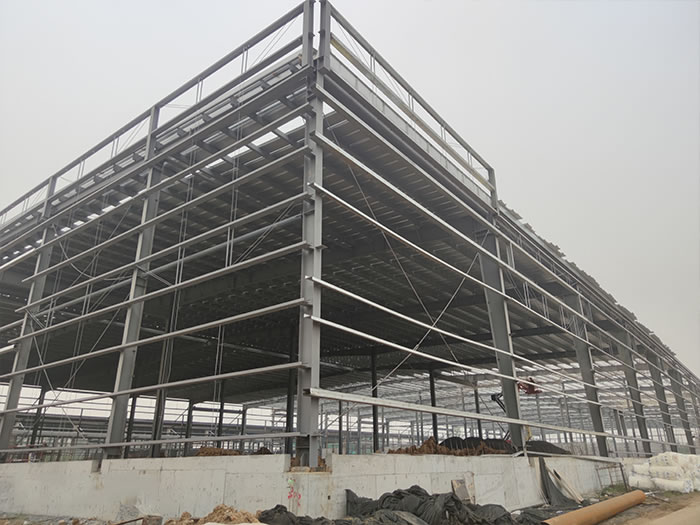 六安钢结构厂房网架工程