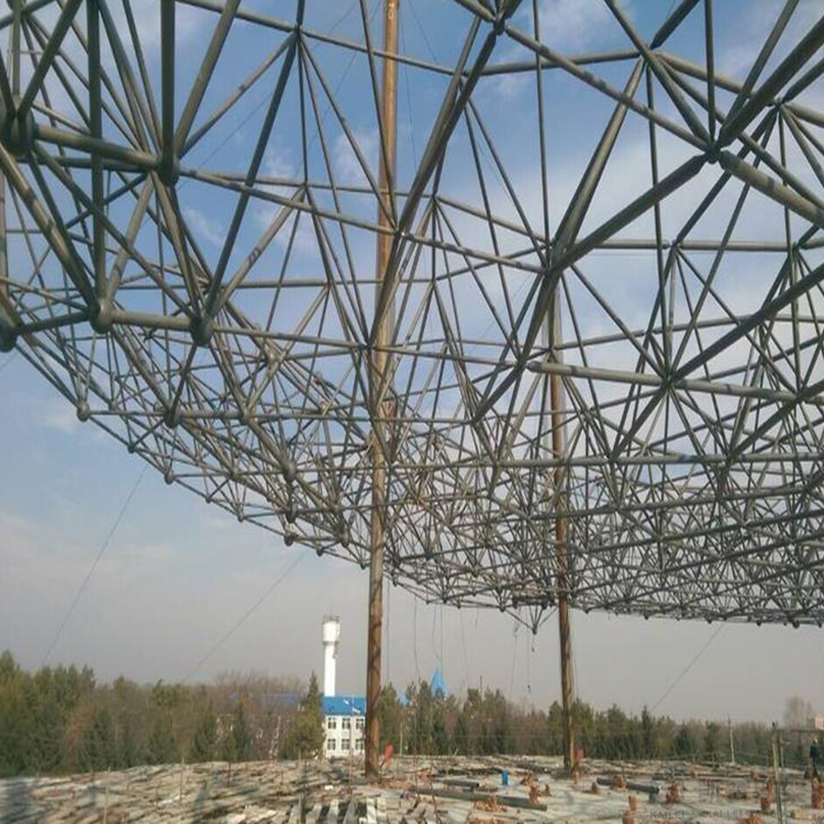 六安球形网架钢结构施工方案
